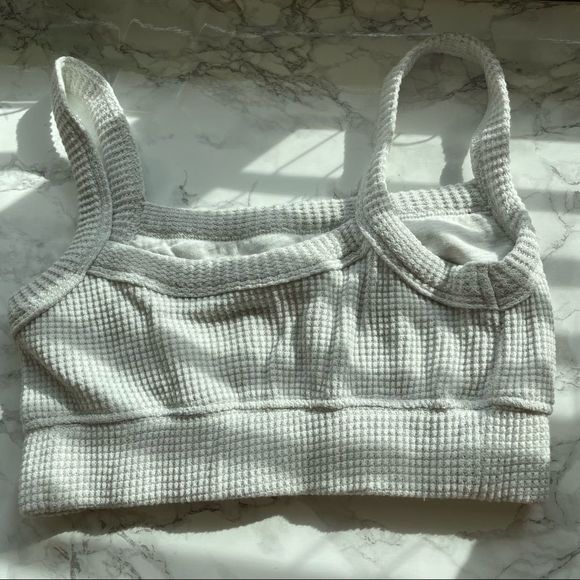 SETACTIVE Set Active Lounge Bra Heather Grey White - Picture 4 of 5